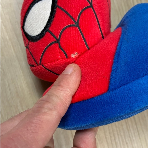 Marvel Spiderman Black Red Blue House Slippers 11/12 - Picture 5 of 5